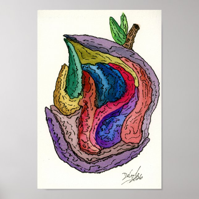 Halvt uppäten poster (Framsidan)