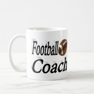 Halvtext för fotboll Kaffe Mugg