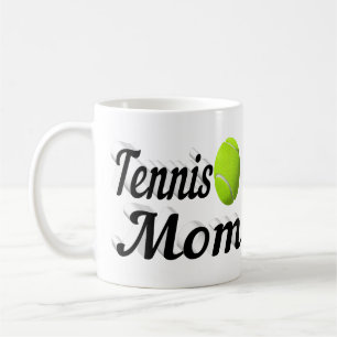 Halvtext för tennis Mamma Coffee Mugg