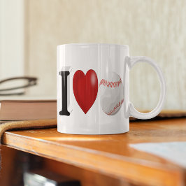 Halvtext från Baseball Fläkt Giant Coffee Mugg Jumbo Mugg