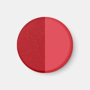 Halvtexturerad Tomatröd Magnet – Anpassningsbar
