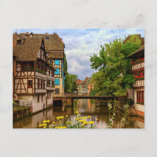 halvtidshus i Petite Frankrike, Strasbourg, Vykort