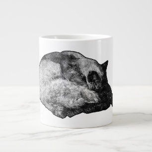 halvton päls lugn jumbo mugg