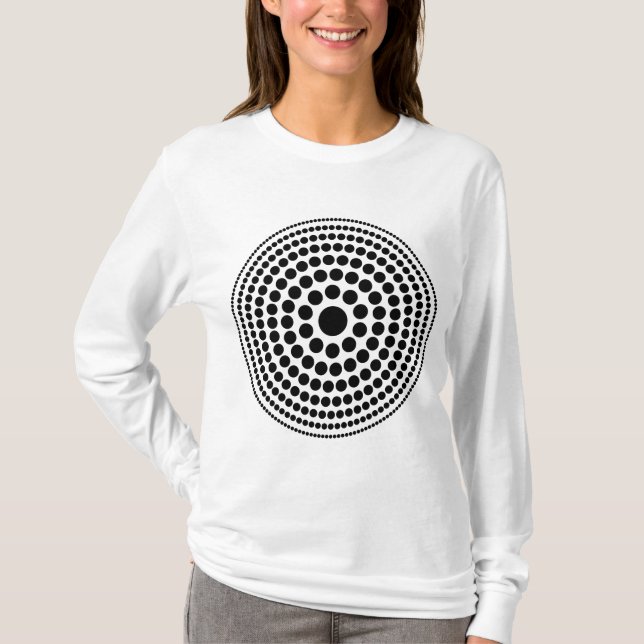 Halvtoncirkel 01 tee (Framsida)