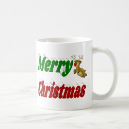 Halvtypografi av god jul kaffemugg