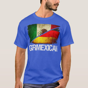 Halvtysk och halv mexikansk Flagga - Germexican Hi T Shirt