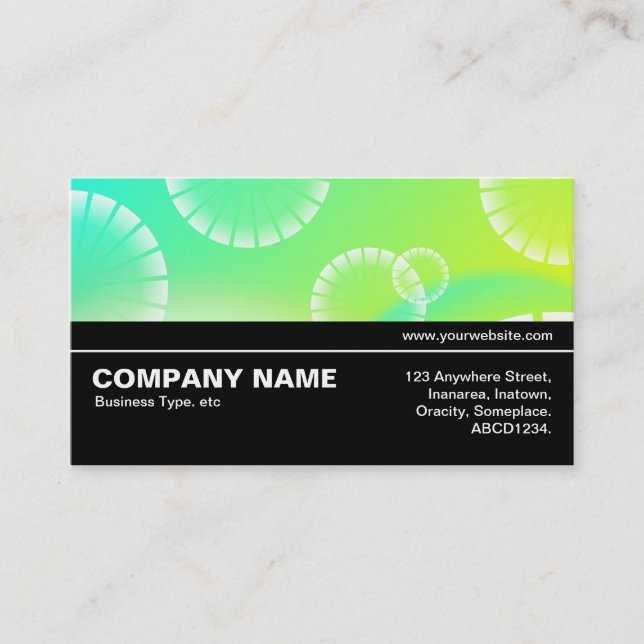 Halvväg V3 - Abstrakt 01 Visitkort (Framsida)