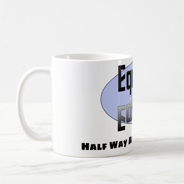 Halvvägen kommer inte att skära av kaffet Mugg (Vänster)