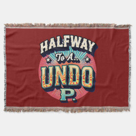 Halvvägs till Hundo - 50:e födelsedagen Filt