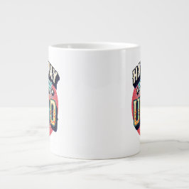 Halvvägs till Hundo - 50:e födelsedagen Jumbo Mugg