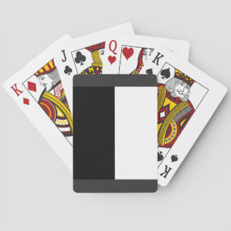 halvvit halvsvart, halvsvart halvvit casinokort