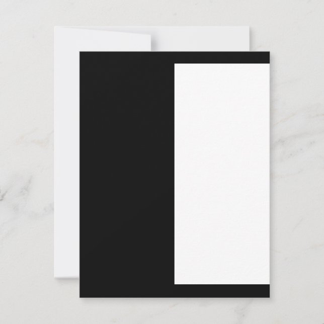 halvvit halvsvart, halvsvart halvvit spara datumet (Framsida)