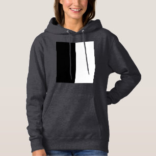 halvvit halvsvart, halvsvart halvvit t shirt