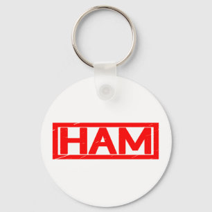 Ham Frimärke Nyckelring