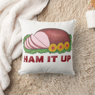HAM IT UPP Lusnyj Helgdag Foodie Julmiddag Kudde
