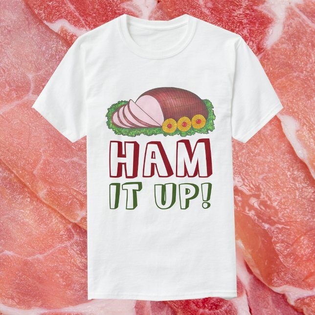 HAM IT UPP Lustigt Vatten Party Tröja (Ham it up shirt)