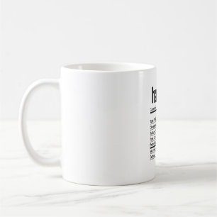 Ham Näringsfaktorer som matchar familjens Thanksgi Kaffemugg