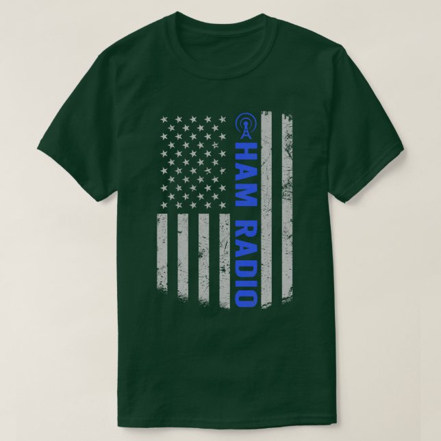 Ham Radio (5) T Shirt (Design framsida)