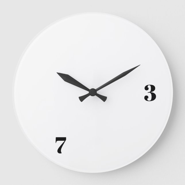 Ham Radio 73 Wall Clock Stor Klocka (Framsida)