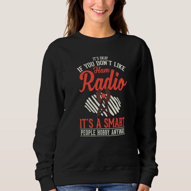 Ham Radio Amateur Radio Operator   T Shirt (Framsida)