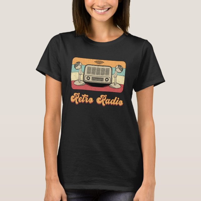 HAM Radio Antenna Amateur code operator Gift Idea T Shirt (Framsida)