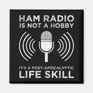 Ham Radio är ingen hobby Magnet