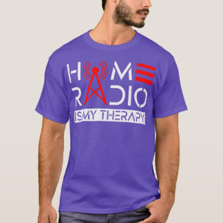 Ham Radio är min Therapy Ham Radio Operator A T Shirt