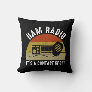 Ham Radio - Det är en kontaktsport Kudde