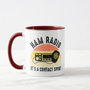 Ham Radio - Det är en kontaktsport Mugg