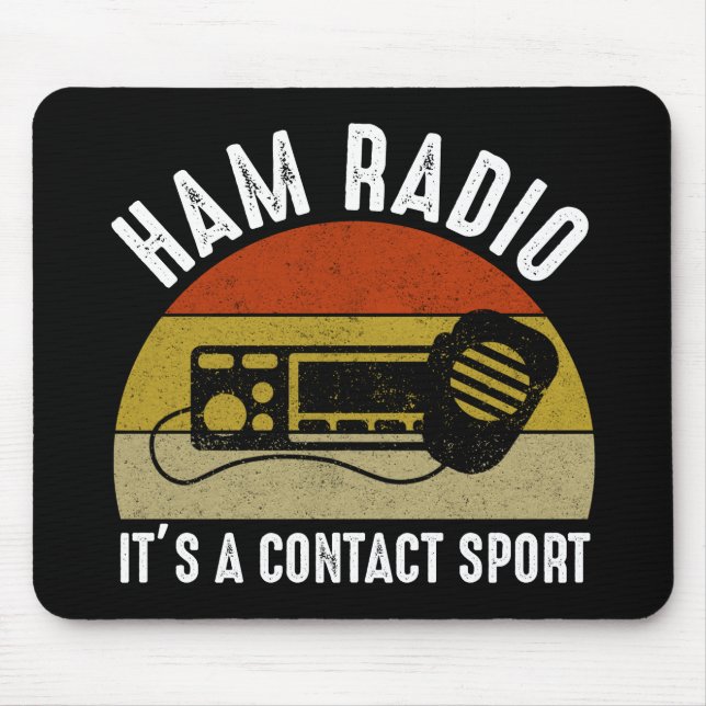 Ham Radio - Det är en kontaktsport Musmatta (Framsidan)
