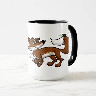 Ham Radio Fox Hunting Fox med anropssignal Mugg