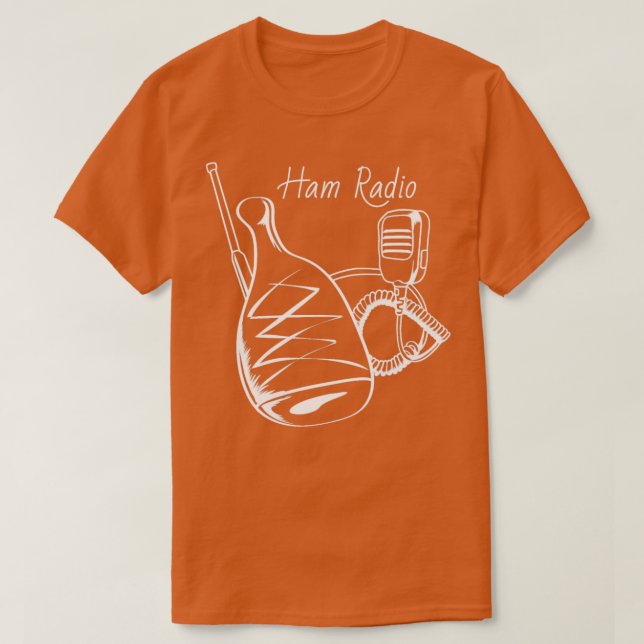 Ham Radio Funny Amateur Radio Gift T Shirt (Design framsida)