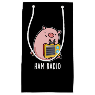 Ham Radio Funny Gris Pun Mörk BG