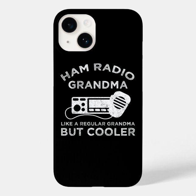 Ham Radio Grandma as like Regular Grandma but Cool (Baksida)