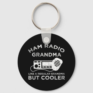 Ham Radio Grandma as like Regular Grandma but Cool Nyckelring