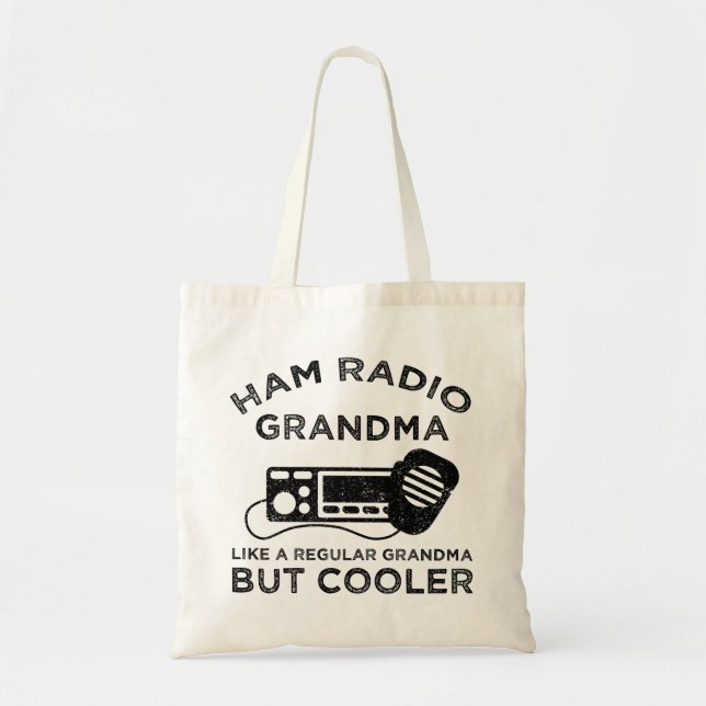 Ham Radio Grandma as like Regular Grandma but Cool Tygkasse (Framsidan)