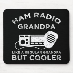 Ham Radio Grandpa som vanlig morfar men kylare Musmatta