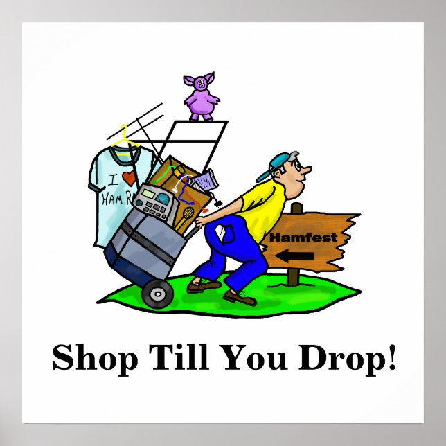 Ham Radio Hamfest Poster Anpassa det (Framsidan)