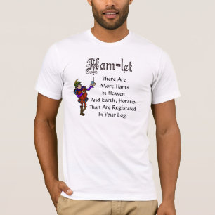 Ham Radio Hamlet Quote Log Bok Redone T-shirt
