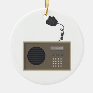 Ham Radio Julgransprydnad Keramik