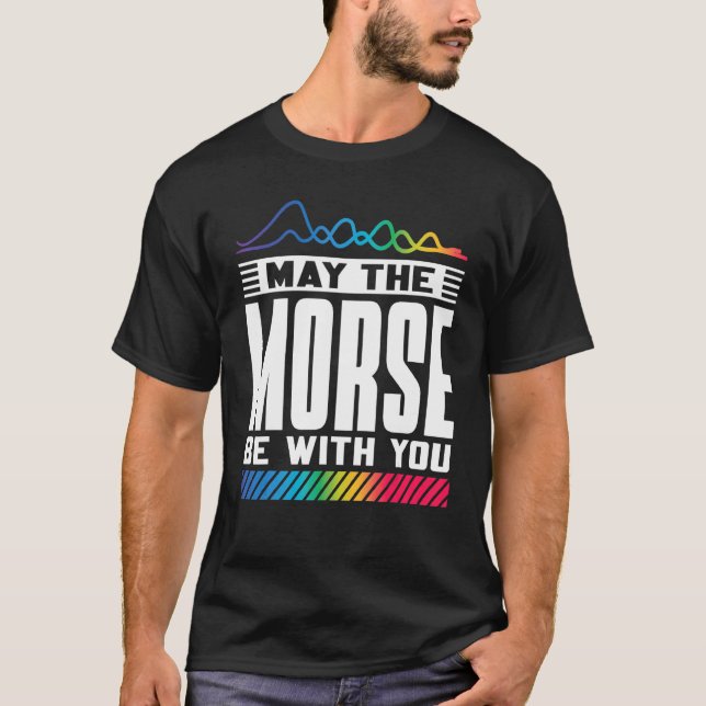 Ham Radio kan vara hos radiooperatören T Shirt (Framsida)