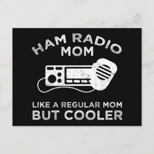 Ham Radio Mamma - som ett vanligt Mamma men kylare Vykort
