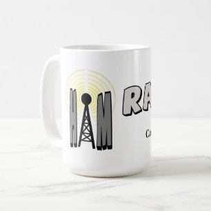 Ham Radio Mugg med repeater och anropssignal