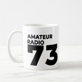 Ham Radio Operator 73 - Amateur Radio Mania Kaffemugg