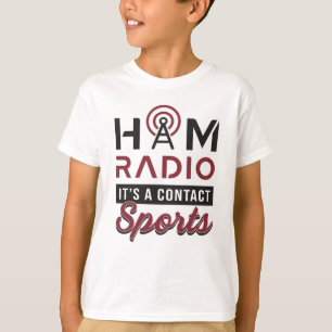 HAM Radio Operator Amateur Code Antenna Gift Idea T Shirt