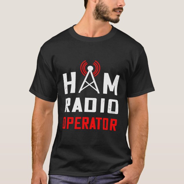 Ham Radio Operator Amateur Radio Ham Radio Torn S T Shirt (Framsida)