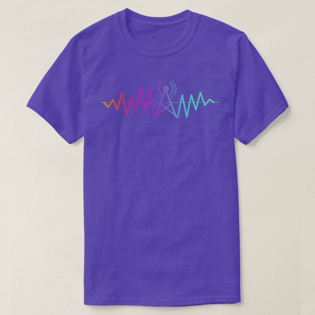 Ham Radio Operator Amateur Radio Licensed Ha T Shirt (Design framsida)