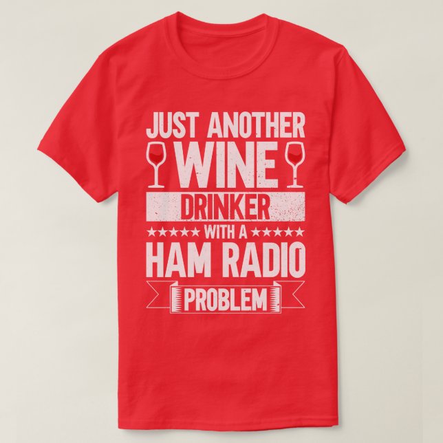 Ham Radio Operator Amateur Radio Licensed Ha T Shirt (Design framsida)