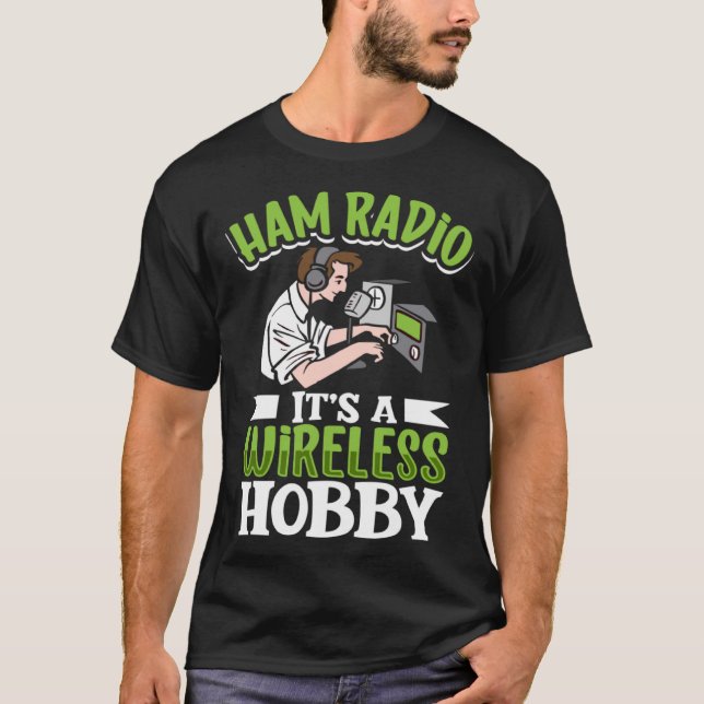 Ham Radio Operator Amateur Radio Signal 2 T Shirt (Framsida)