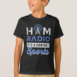 HAM Radio Operator Antenna Amateur Code Gift Idea T Shirt